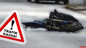 Dikkatsiz sürücü motorluya çarptı: 1 Yaralı