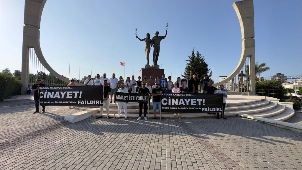 Girne'de fiil: Mustafa Nergiz için hakkaniyet istiyoruz