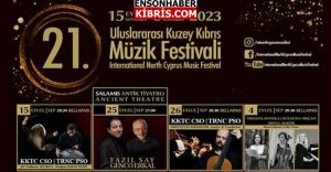 21. Internasyonal Şimal Kıbrıs Müzik Festivali 15 Eylül’de başlıyor