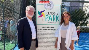 Cengo-V Girne Püsküllü ve Çocuk Parkı iyilik severlerin desteğiyle açıldı