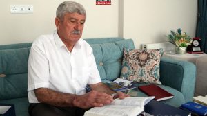 Kıbrıs gazisi 43 senedir günlük tutarak yaşadıklarını kayıt altına alıyor