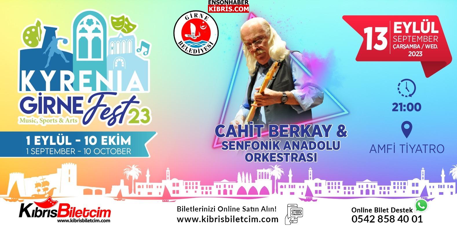 Cahit Berkay & Senfonik Anadolu Orkestrası Konseri