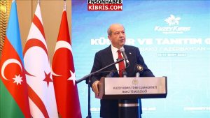 Cumhurbaşkanı Tatar, KKTC'nin Türk dünyasının Mavi Vatan'daki temsilcisi bulunduğunu söylemiş oldu