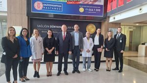 KIBRIS
                                        Bakan Dinçyürek, Yeniyüzyıl Üniversitesi Gaziosmanpaşa Hastanesi'ni ziyaret etti