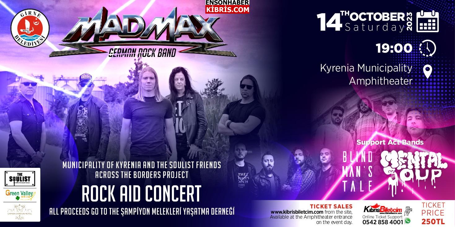 Madmax German Rock Band Konseri