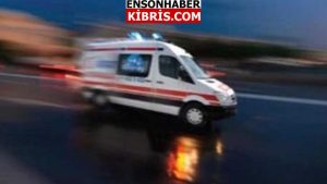 Girne – Güzelyurt yolunda kaza… 2 genç yaralandı