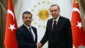 Dışişleri Bakanı Ertuğruloğlu, Erdoğan’a şükranlarını sundu