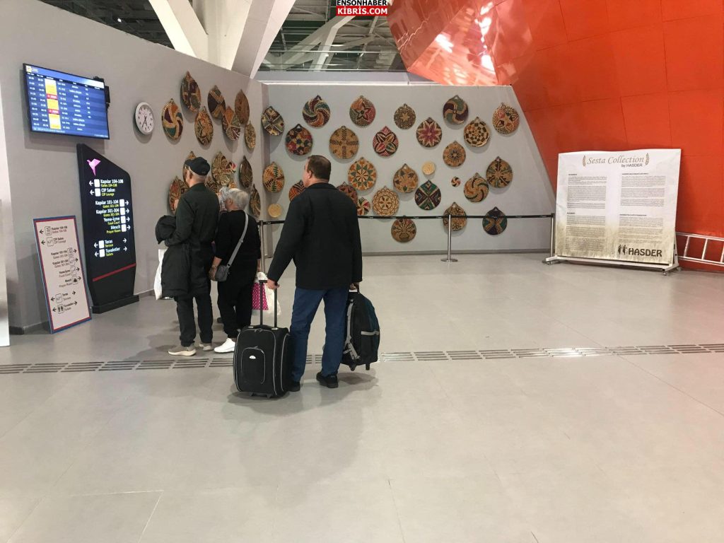 Kıbrıs kültürü Ercan Havalimanı’na taşındı