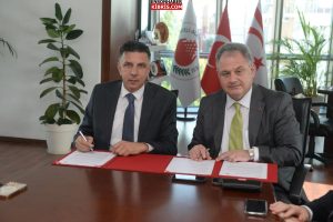 Gönyeli-Alayköy Belediyesi ile UKÜ içinde ortaklaşa iş protokolü imzalandı