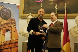 Abdullah Öztoprak Avrupa-Akdeniz Mükemmeliyet ödülüne layık görüldü